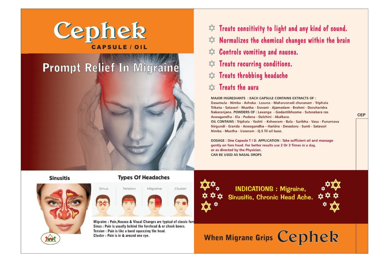 Cephek Capsules 60Cap